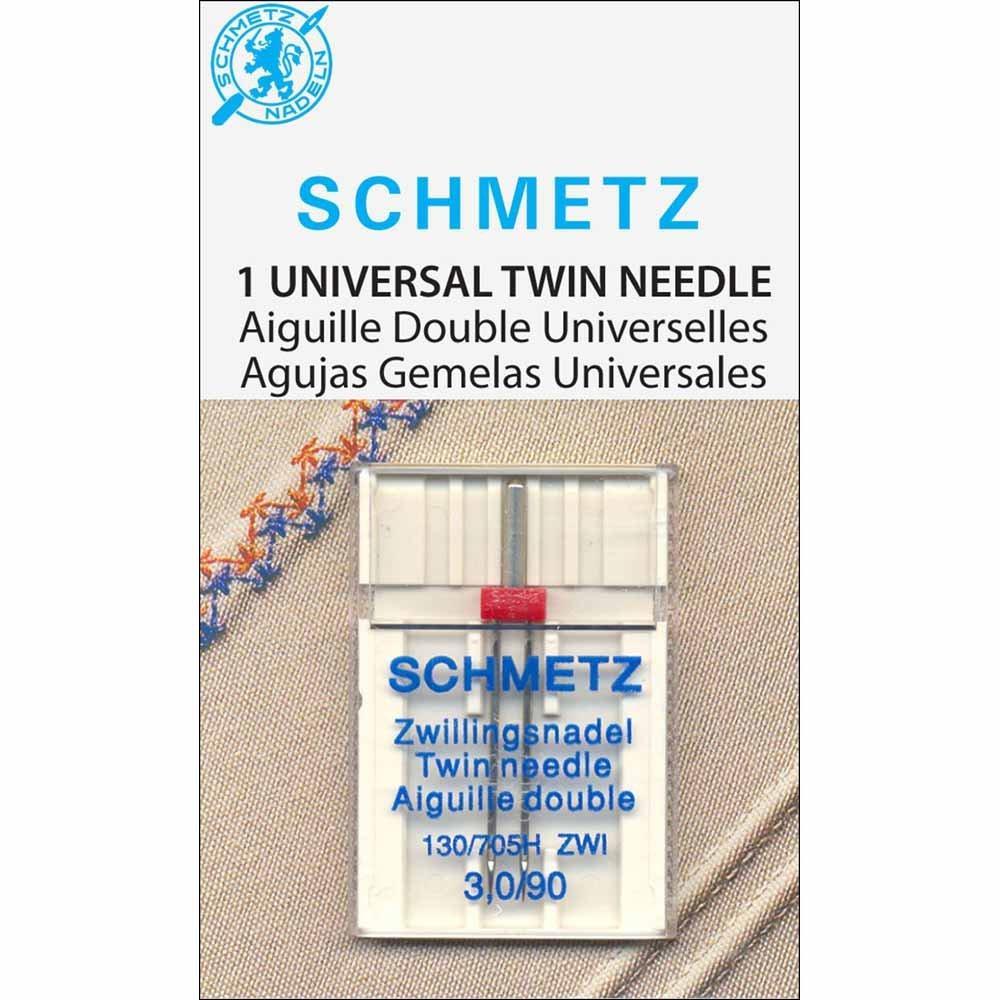 SCHMETZ #1770 Universal Twin Needle Carded - 90/14 - 3.0mm - 1 count