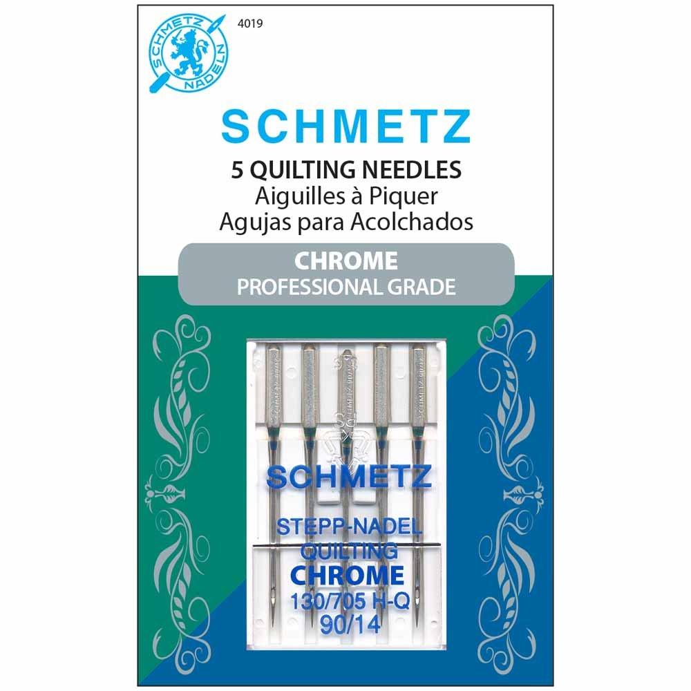 SCHMETZ #4019 Chrome Quilting - 90/14 - 5 count