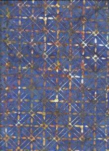 Batik Textiles - Caribbean Calypso - Blue