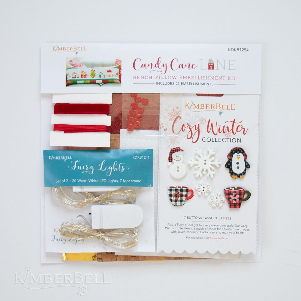 Kimberbell Candy Cane Lane Embellishment Kit