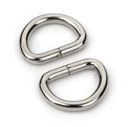 5/8" (16mm) Metal D-Ring