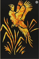 Flush of the Pheasant Silhouette Laser Cut