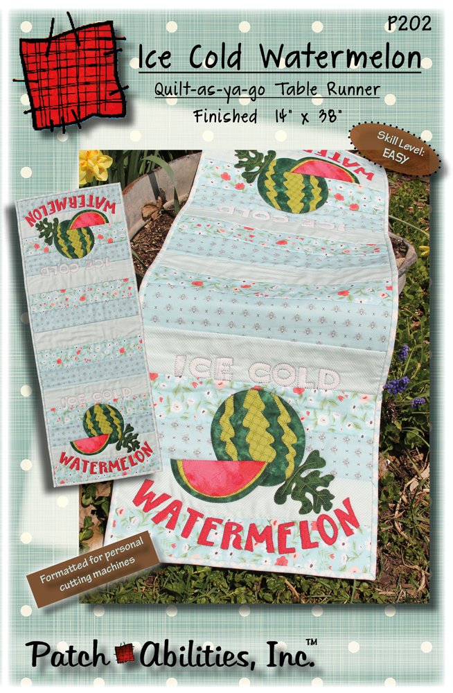 Patch Abilities - P202 Ice Cold Watermelon Table Runner