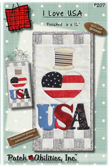 Patch Abilities - P207 I Love USA