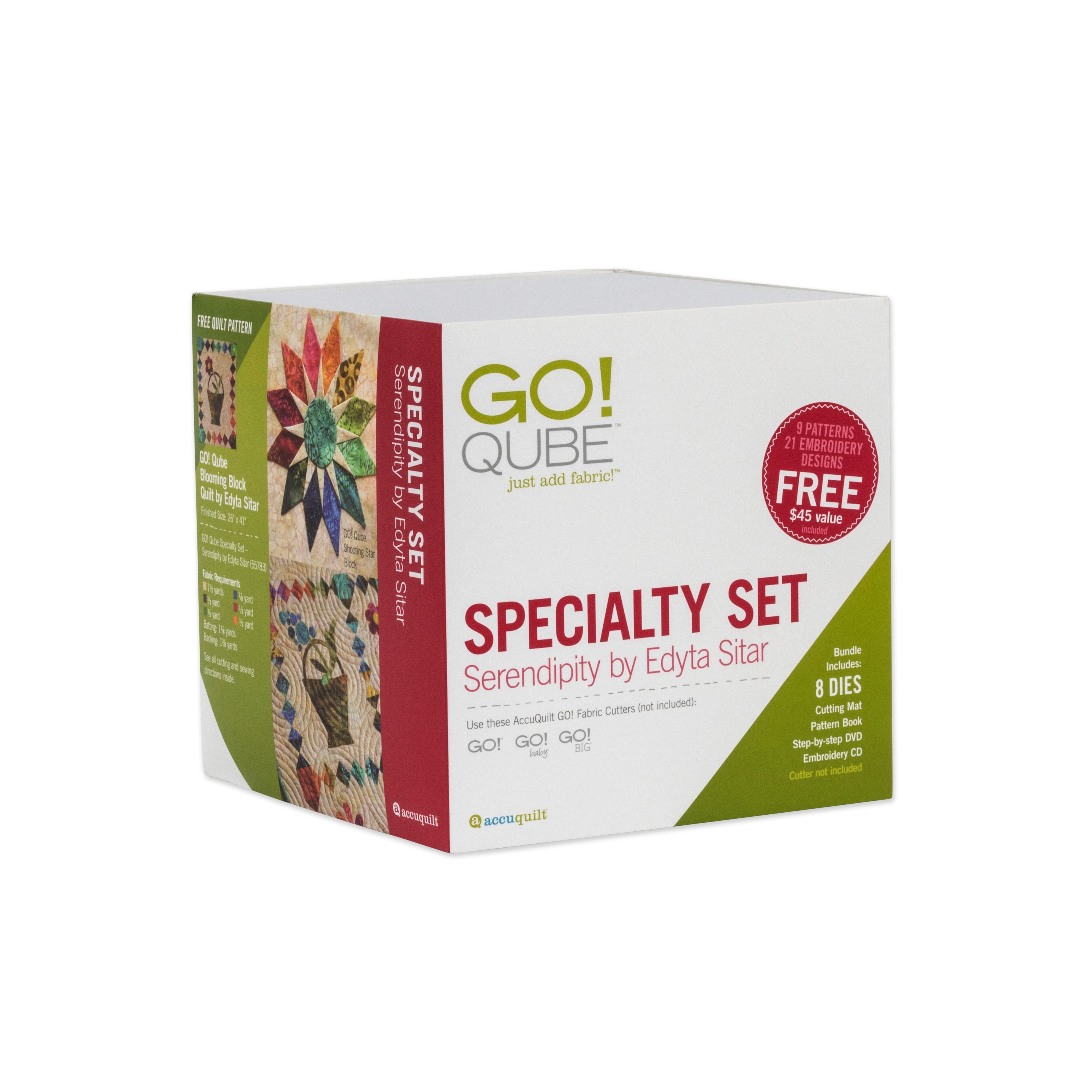 GO! Qube Specialty Set-Serendipity by
Edyta Sitar