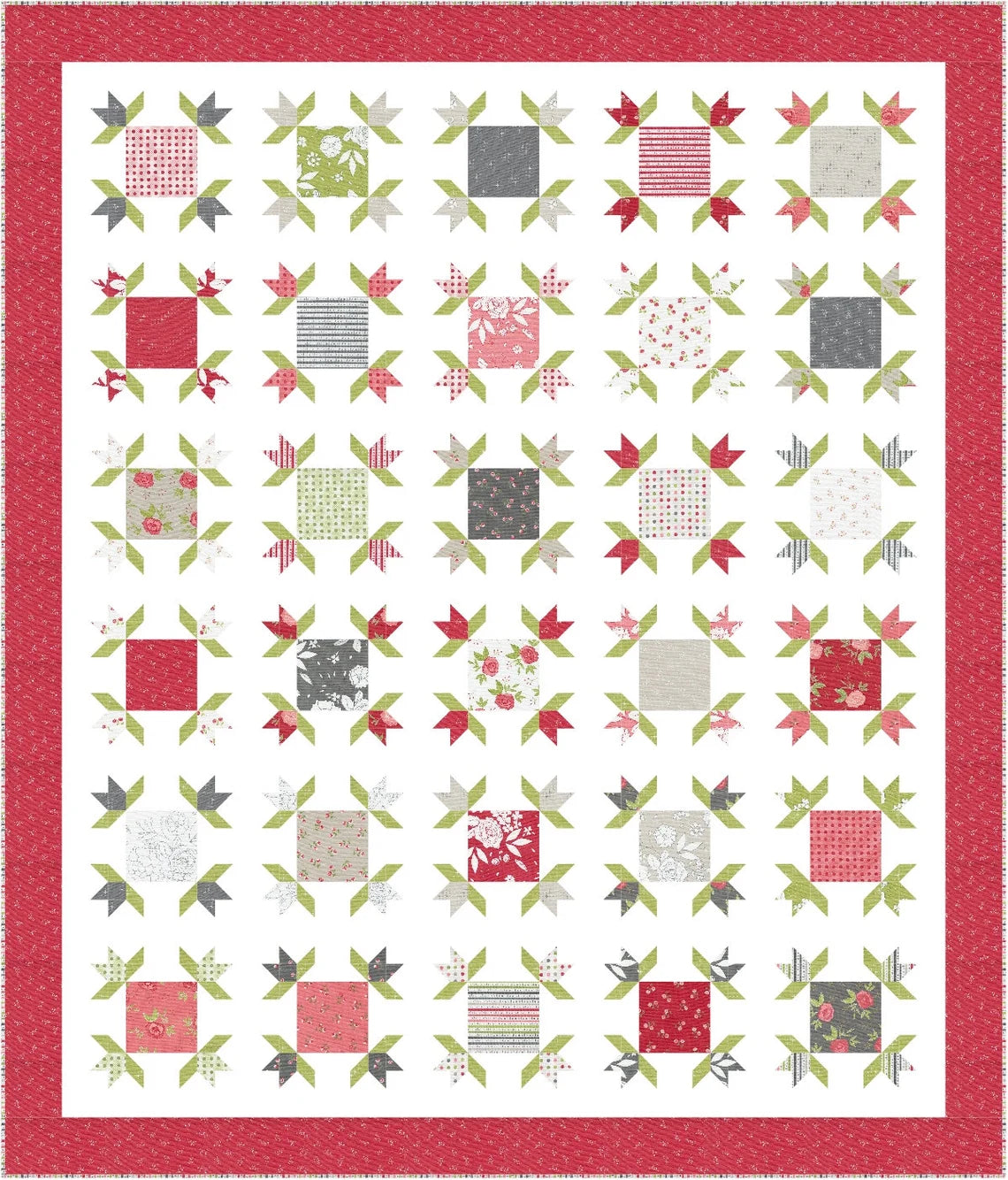 Rosebud Waltz Quilt Pattern - Corey Yoder #185