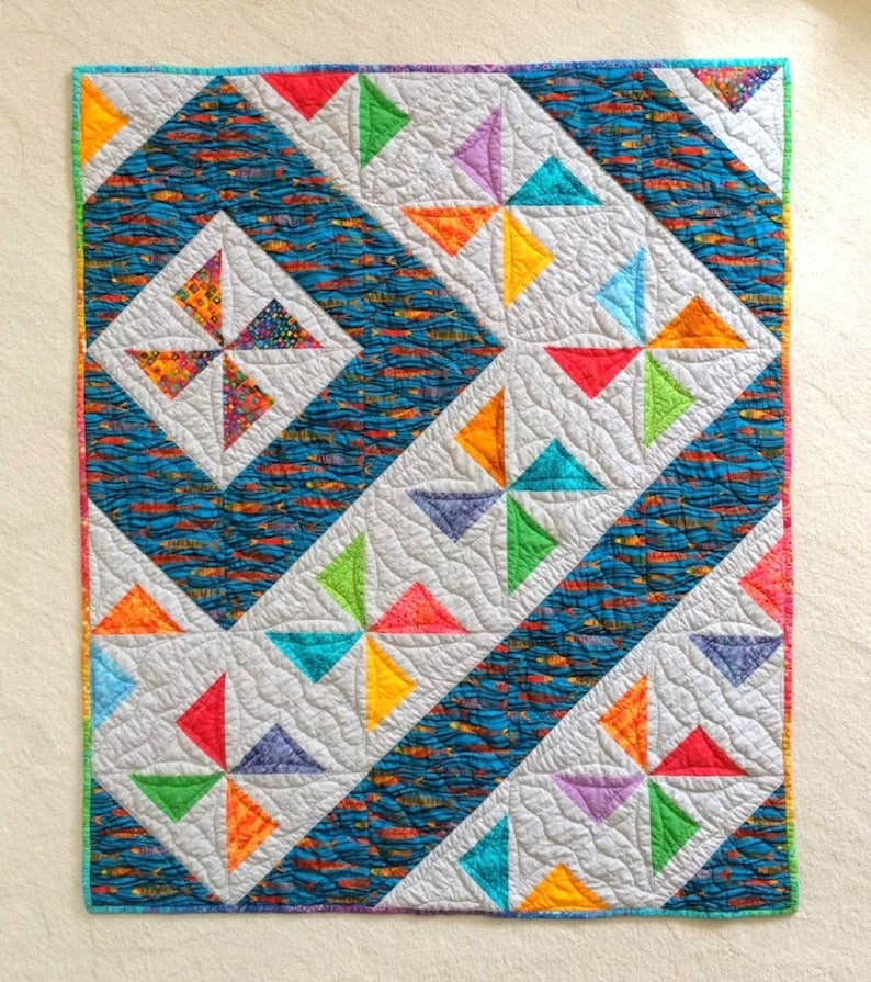 Pinwheels & Posies - JB Quilt Designs