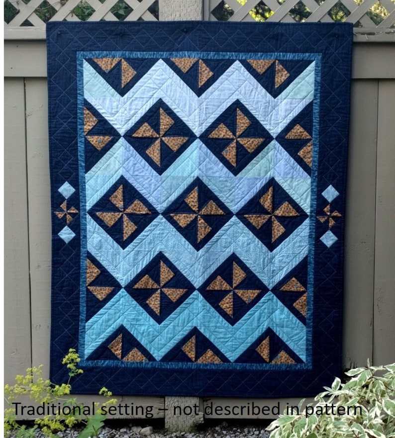 Pinwheels & Posies - JB Quilt Designs