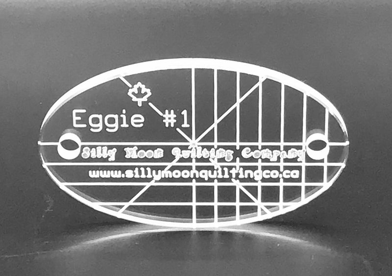 Silly Moon Eggie 1 Oval Ruler