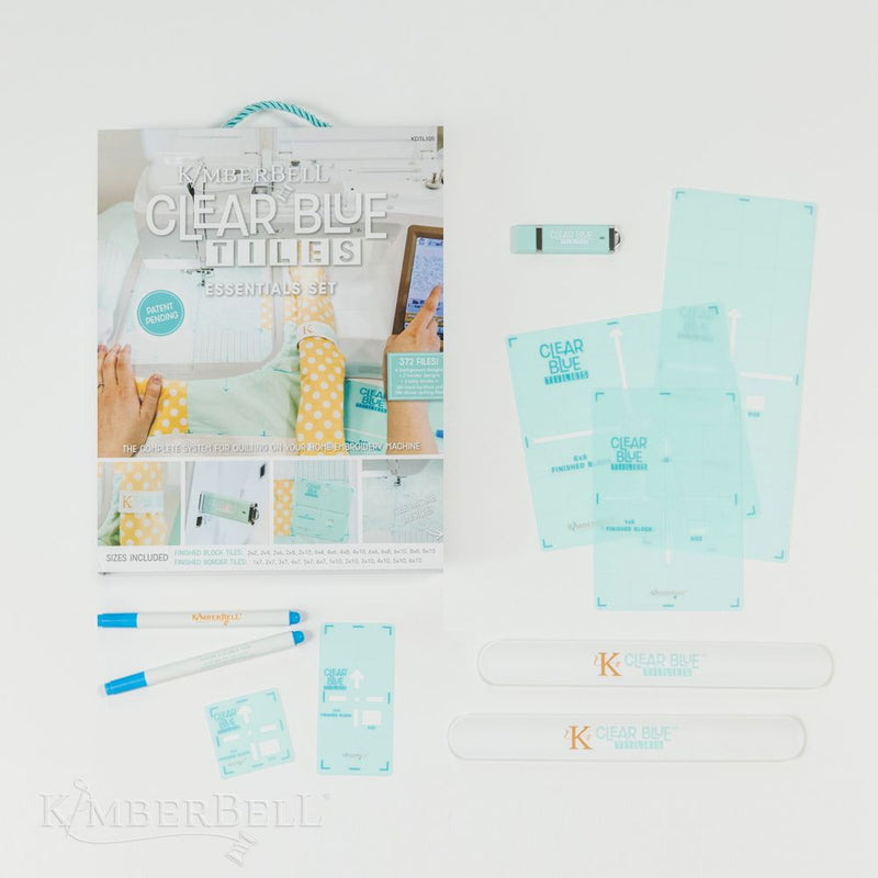 Kimberbell Clear Blue Tiles, Essential Set