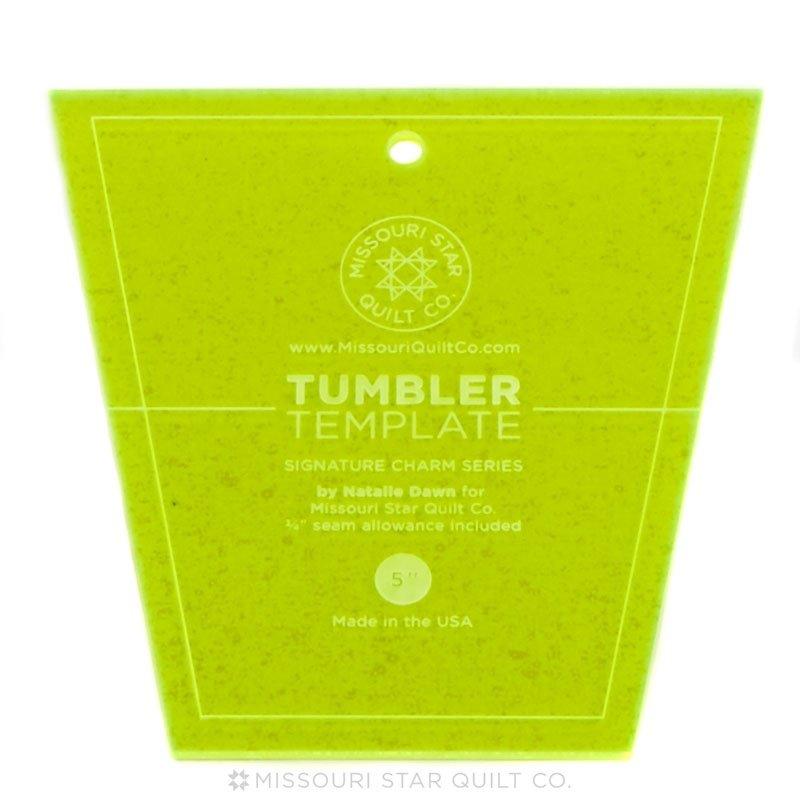 Missouri Star 5" Tumbler Template