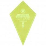 Missouri Star Stretched Periwinkle Template for 10" Squares