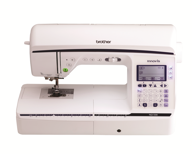 Brother - NQ1300 - The Designer – Sewing & Quilting Machine
