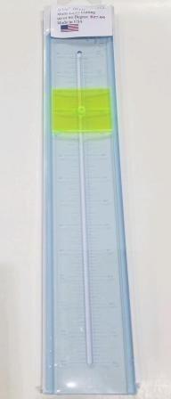 2 1/2" Quilting Acrylic Plastic Strip Ruler 60 degree or 95 degree