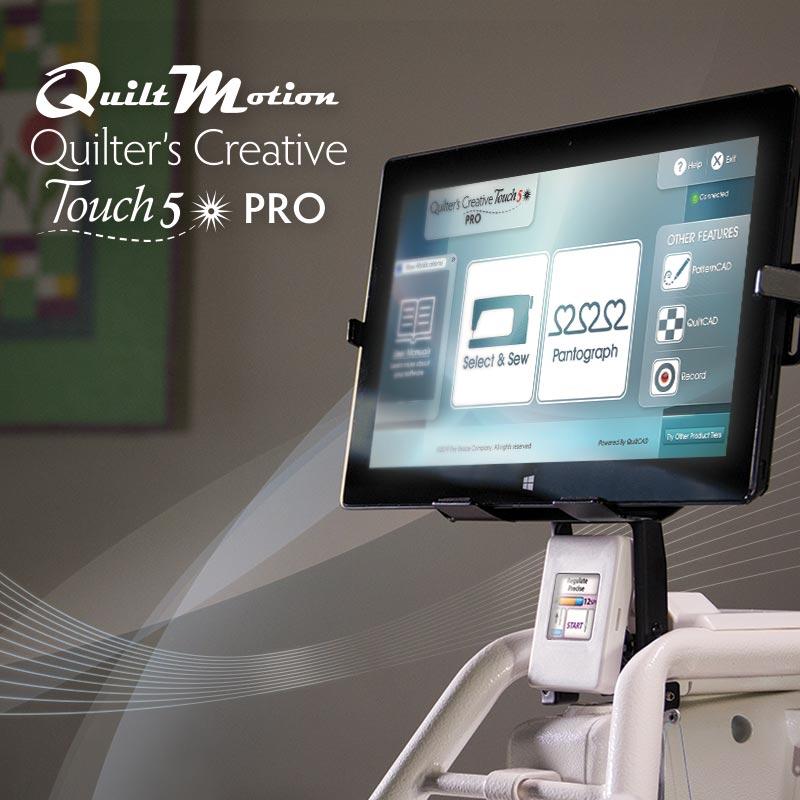 Q'nique Quilt Motion Quilter's Creative Touch 5