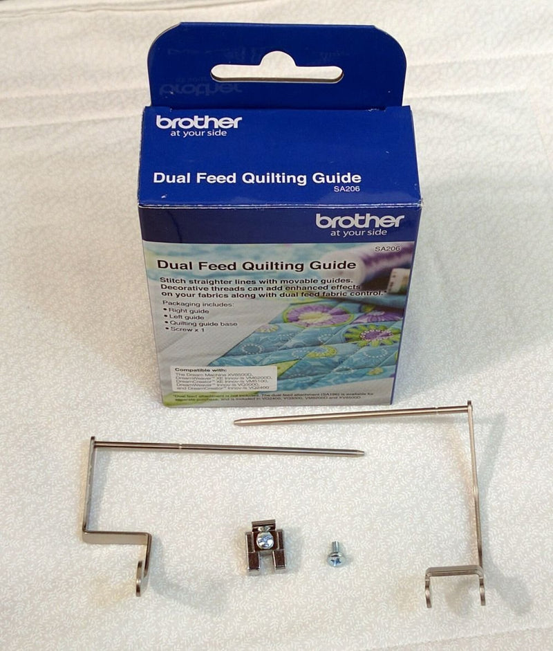 Brother - SA206C - Dual-Feed Quilting Guide SA206 for Brother MuVit Foot
