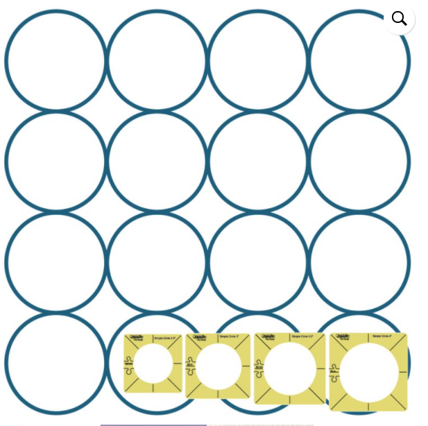 Westalee by Sew Steady - Simple Circles Template