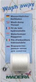 Madeira Wash Away Thread 100% Polyvinyl-alcohol 200M