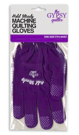 The Gypsy Quilter Hold Steady Machine Gloves One Size