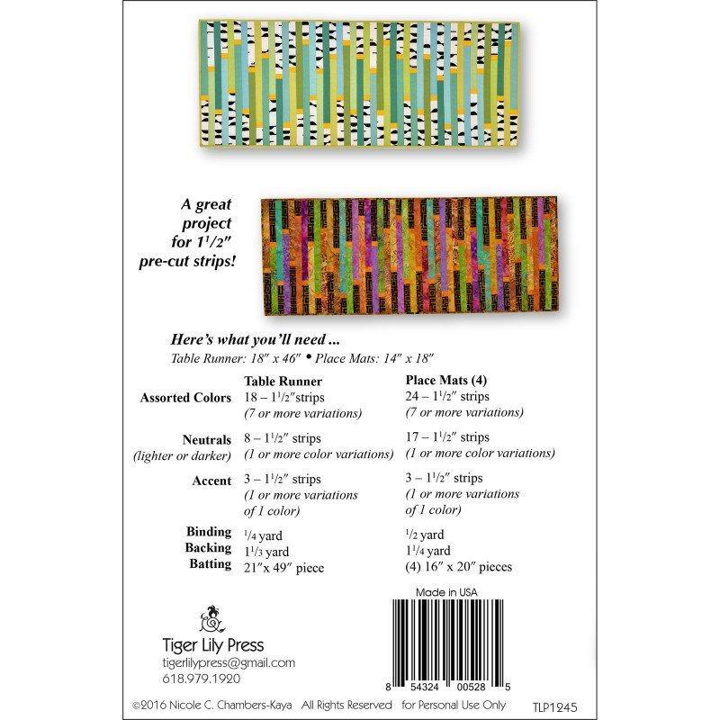 Straight & Easy Table Runner