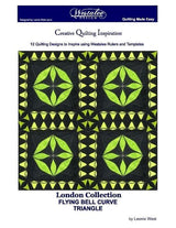 Westalee by Sew Steady London Collection Flying Bell Curve Triangles Design Book