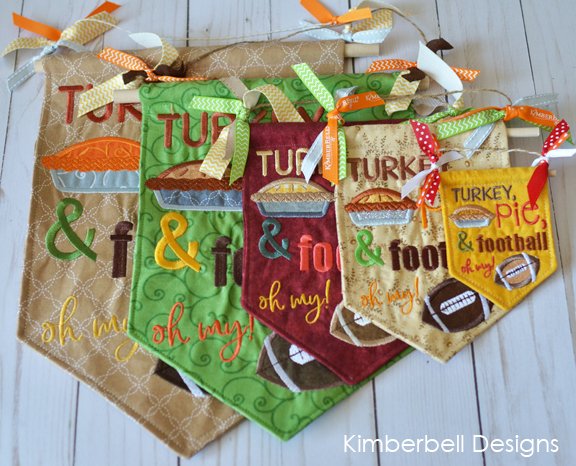 Kimberbell Pennants & Banners: Happy Fall Y’All