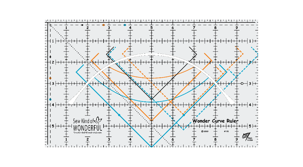 Sew Kind of Wonderful - Wonder Curve Ruler