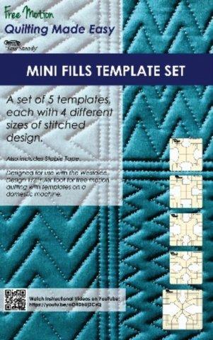 Westalee by Sew Steady - Mini Fills Template Set - Low Shank Foot