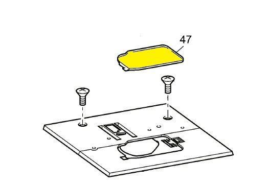 Brother Needle Plate XD1647021